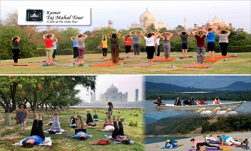 Yoga with Delhi Agra Tour